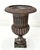 Metal English Garden Urns or Planters of Burnished Cast Iron 'Priced Individually' For Sale - Image 7 of 9