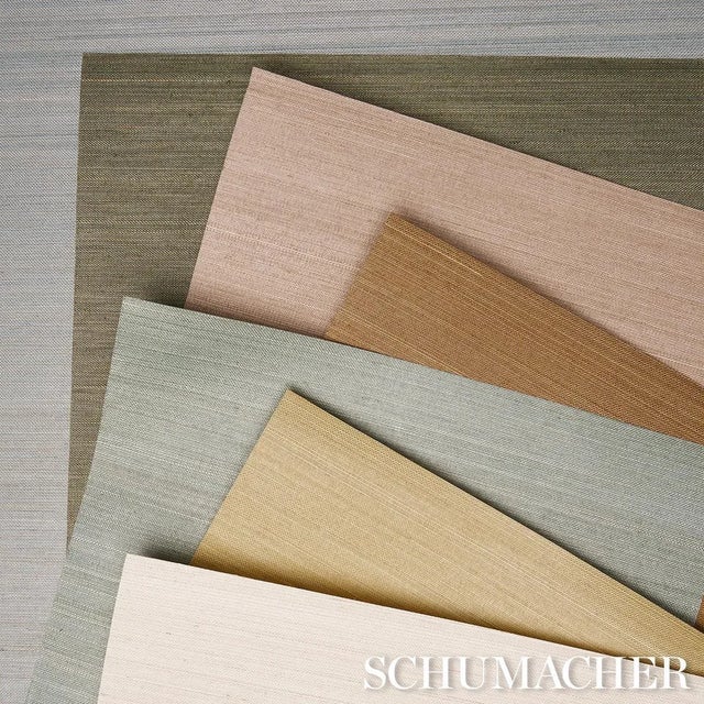This elegant artisanal wallcovering is hand-crafted from abaca, a durable natural fiber used to create some of Patterson...