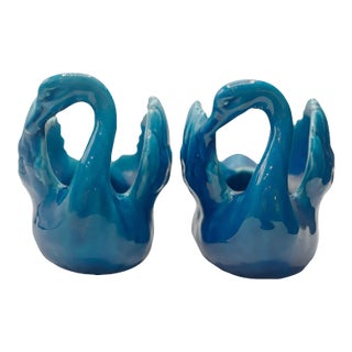 Chinese Turquoise Swans For Sale