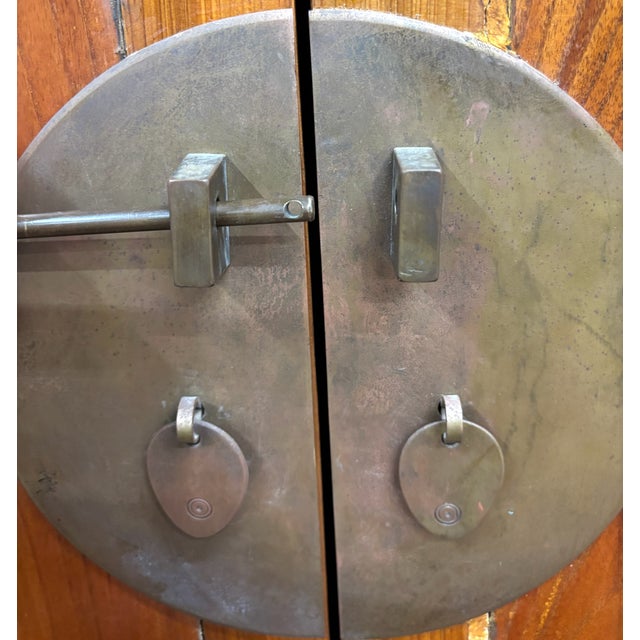 Vintage Qing Style Chinese Elm Sideboard Buffet Credenza For Sale - Image 14 of 18