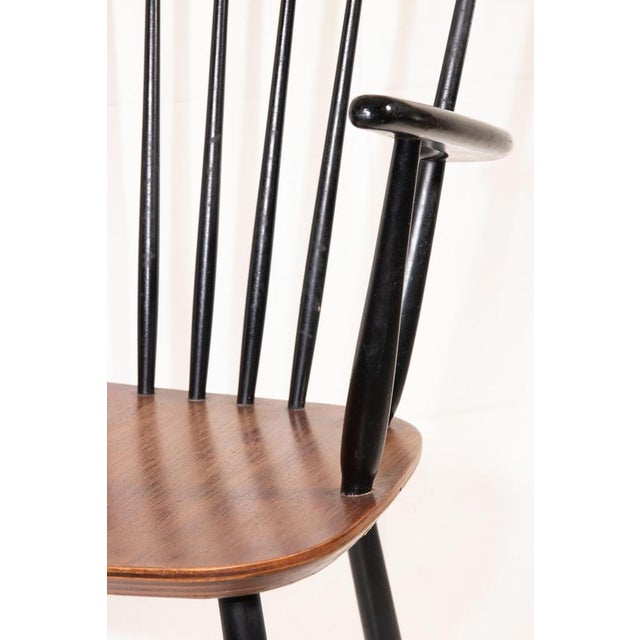1940s Fanett Dining Chairs by Ilmari Tapiovaara, 1949, Set of 6 For Sale - Image 5 of 7