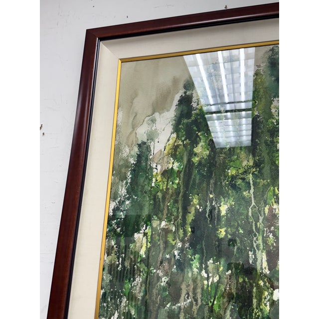 Circa 1936 Artist Fuimark Watercolor Painting For Sale In San Francisco - Image 6 of 12