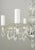 Art Deco Restored Vintage Art Deco Five Arm Crystal Chandelier For Sale - Image 3 of 11