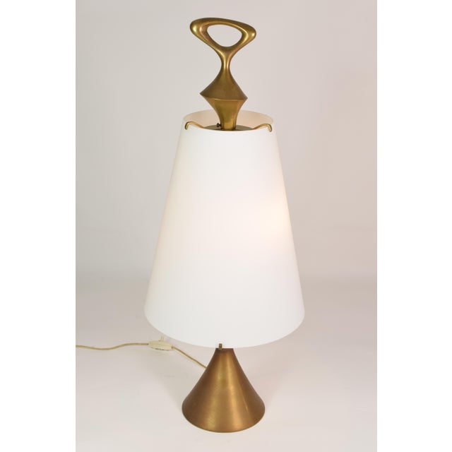 Table Lamp by Max Ingrand for Fontana Arte, Italy, 1960s For Sale - Image 11 of 12