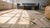 Early 20th Century 1930s Gray Floral Folk Art Antique American Hooked Rug 2'0" X 3'4" Handknotted Wool Carpet For Sale - Image 5 of 7