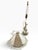 Vintage Rococo-Style Porcelain Figural Table Lamp With Fringe Shade For Sale In Portland, ME - Image 6 of 6