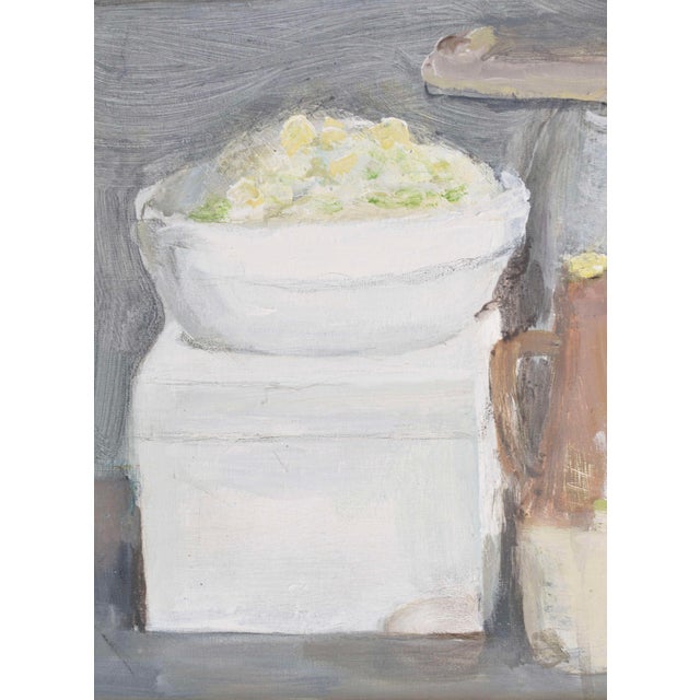 Early 21st Century Imants Vecozols, Still Life with Various Dishes., 2018, Canvas & Acrylic For Sale - Image 5 of 7