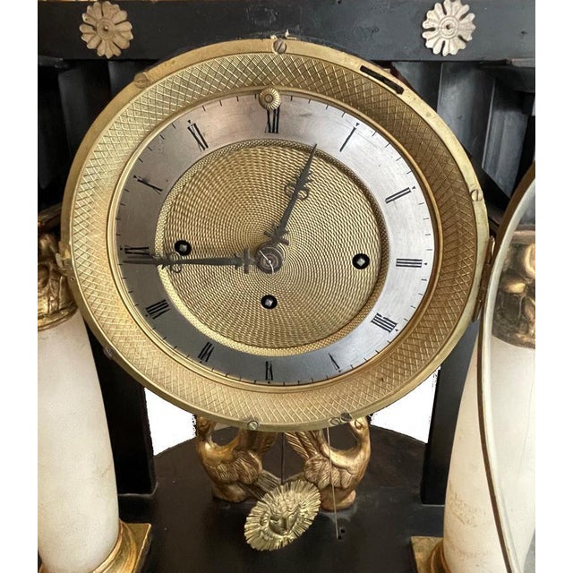 Portal Clock Vienna with Integrated Musical Mechanism For Sale - Image 4 of 18
