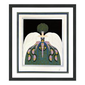 Erté, Copacabana (Large Hand Signed Foil Stamped Embossed Serigraph), 1983