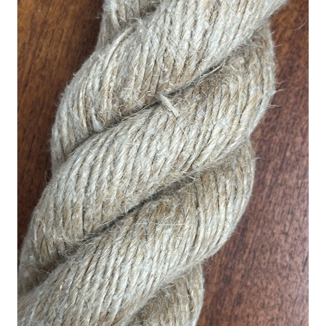 Vintage German Sports Rope Deco Object, 1970s For Sale - Image 5 of 16