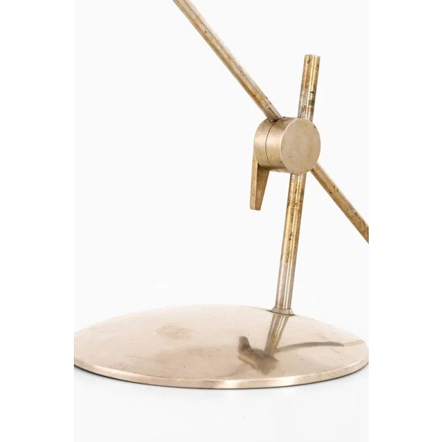 Very Rare Table Lamp Designed by Poul Dinesen. Produced by Poul Dinesen in Denmark. This piece is attributed to the...