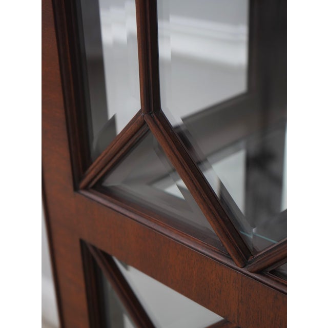 Henkel Harris Model 2348 Mahogany Curio Cabinet For Sale - Image 13 of 18
