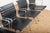 Black Swivel Chair EA 104 in Chrome-Plated Aluminum and Black Leather Upholstery by Ray and Charles Eames for Vitra, 1958 For Sale - Image 8 of 18