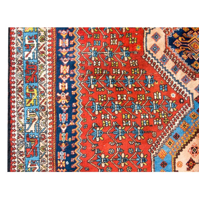 Vintage Yallameh Rug For Sale - Image 10 of 14