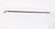 This is a beautiful antique French Art Nouveau silver L-shaped handle walking cane, late 19th Century in date. The...