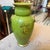 1950s Mid-Century Modern Apple Green and Gold Ceramic Vase From Sesto Fiorentino For Sale - Image 12 of 12