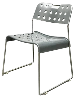 Vintage Space Age Postmodern Omkstack Chair by Rodney Kinsman for Bieffeplast