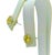 Diamond Sapphire Earrings 14k Gold Stud 1.74 TCW Certified For Sale - Image 4 of 8