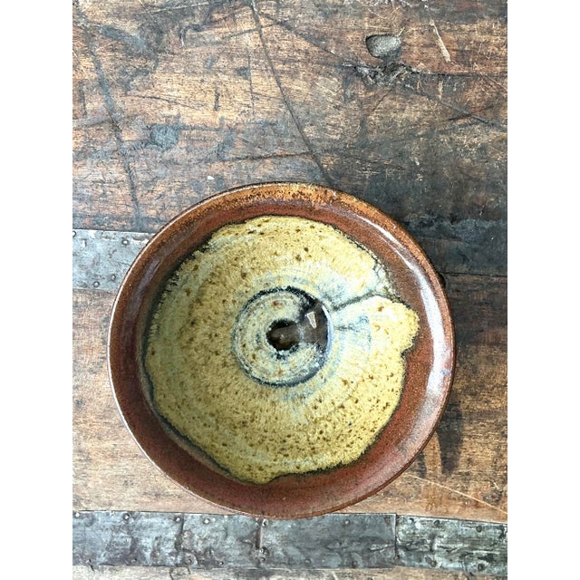 Late 20th Century Vintage Original Studio Pottery Bowl For Sale - Image 5 of 12