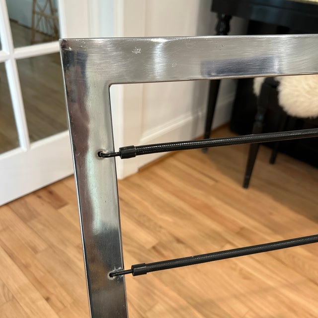 1970s Renato Zevi Ellipse Rocker by Selig For Sale - Image 9 of 10