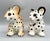 Mid-Century Modern Vintage Shafford Japan Ceramic Leopard Cub Figurines — Hand-Painted Pair — Hollywood Regency / Whimsical For Sale - Image 3 of 10