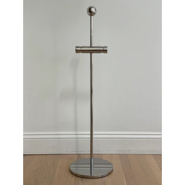 Modernist Chrome Fireplace Tools Set For Sale - Image 12 of 13