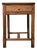 18th Century Walnut Refectory Desk with Front Drawer For Sale