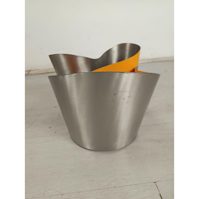 Gray Champagne Cooler in Pewter from Veuve Clicquot For Sale - Image 8 of 18