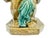 Bordallo Pinheiro Vintage Majolica Ceramic Monkey Plant Stand – Blue & Green Glazed Chinoiserie / Hollywood Regency For Sale - Image 4 of 12