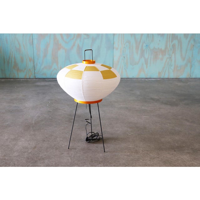 1960s Mid Century Modern Noguchi Akari 9ay Lamp For Sale - Image 6 of 10
