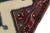 1980s Geometric Persian Tribal Ivory/Red Wool Runner Rug- 2'6'' X 9'9'' For Sale - Image 5 of 10
