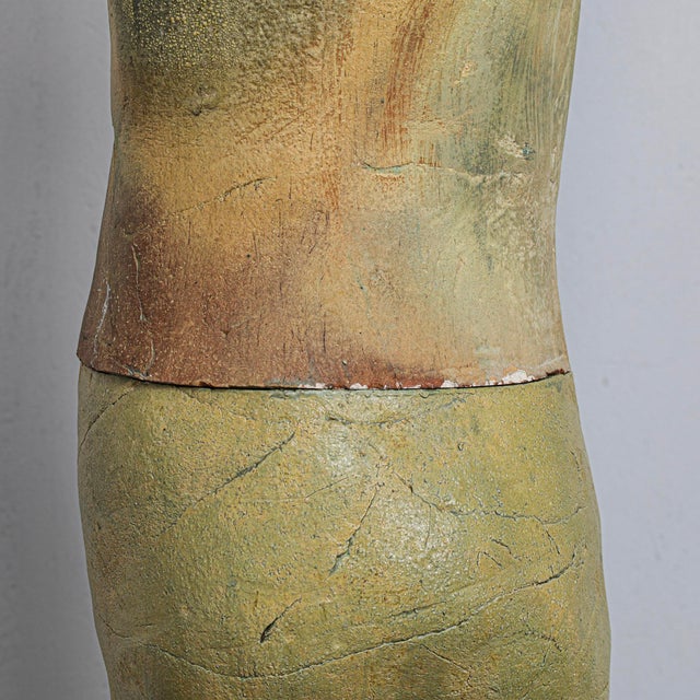 Sjer Jacobs, Standing Female Figure, 1990s, Ceramic For Sale - Image 9 of 10