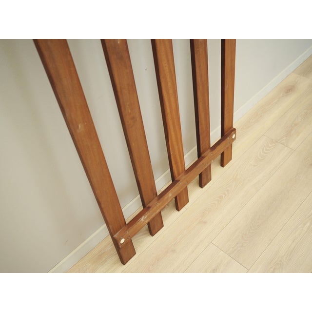 Orange Danish Teak Hanger, 1970s For Sale - Image 8 of 15