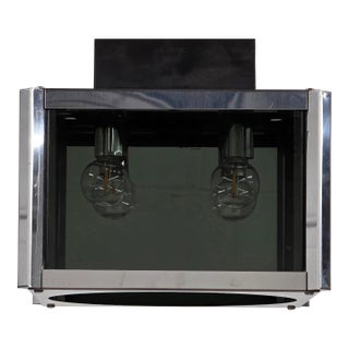 1960s Flush Mount Ceiling Light by Robert Sonneman for Fredrick Ramond For Sale