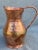 Metal Antique Hand Crafted Polished Copper Pitcher For Sale - Image 7 of 11
