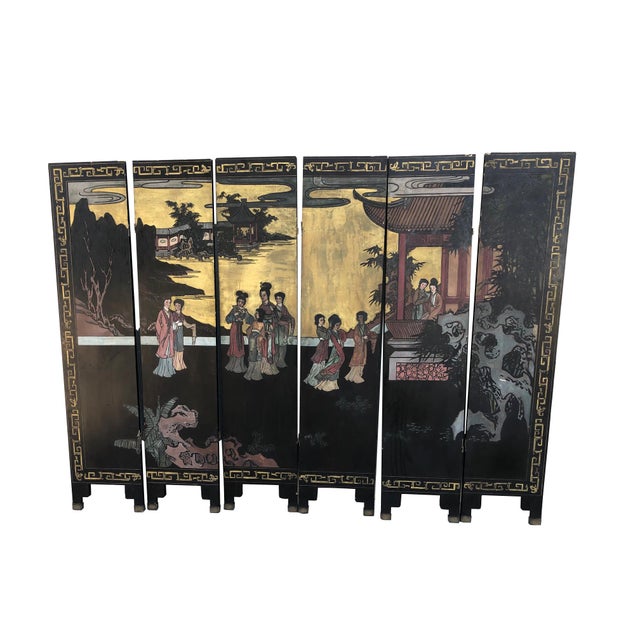 Antique Oriental Separé Panel For Sale - Image 3 of 10