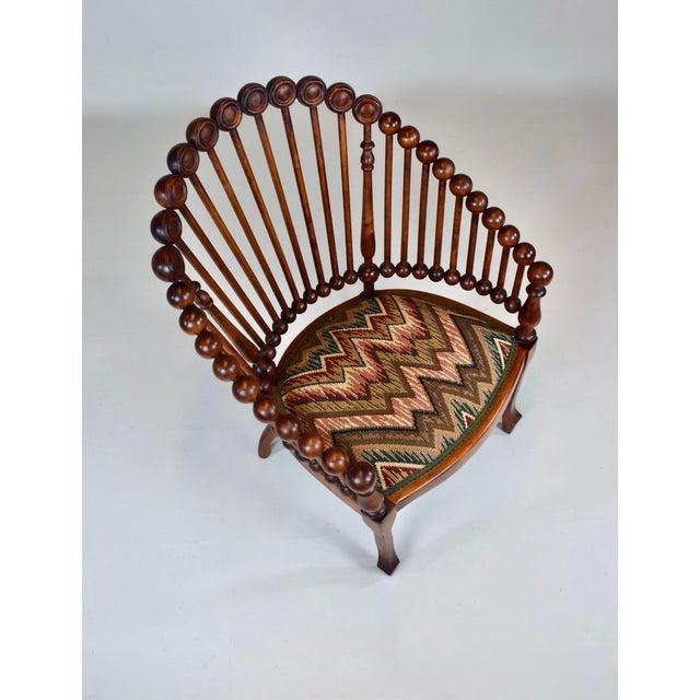 Late 19th Century Antique Late 19th Century George Hunzinger "Lollipop" Chair For Sale - Image 5 of 13