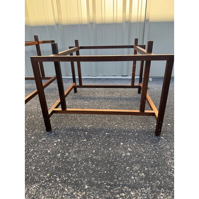 1970s 1970s Danish Komfort Coffee Table and 2 End Tables a Set For Sale - Image 5 of 11