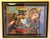 Ruby Red Oleg Zhivetin "Harlequin Lovers" Hand-Signed Limited Edition Giclée 15/95 – Large Framed Contemporary Art, 51" X 41" For Sale - Image 8 of 10