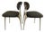Vintage ''Gazelle'' Chairs by Dan Johnson/Shelby Williams for Crucible, a Pair For Sale