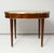 French Antique French Mahogany Oval Marble-Top Bouillote Table on Tapered Legs For Sale - Image 3 of 12