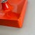 Minimalist Pop Art Red Orange Metal Wall Light from Sölken Lights, Germany, 1970s For Sale - Image 14 of 18
