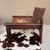 A rare pair of Sergio Rodrigues for OCA lounge chairs in a patinated leather and solid jacaranda frame made in Brazil,...
