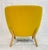Yellow Architectural Lounge Chair in Golden Tweed, Attributed to Decca Furniture LTD For Sale - Image 8 of 16