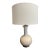 Blanc De Chine Gurd Shaped Lamp For Sale