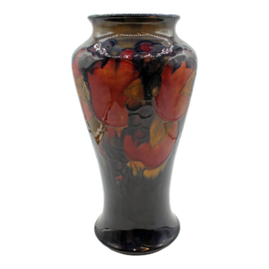 Pre-1928 William Moorcroft Vase in the "Pomegranate" Pattern