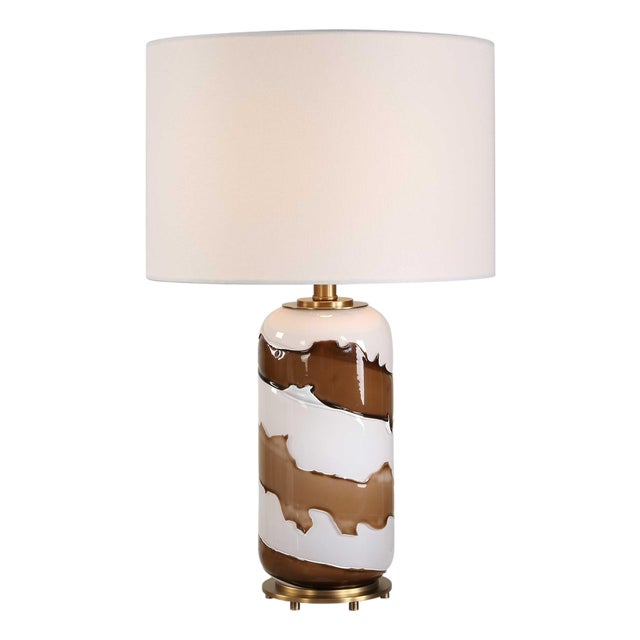 Ararat Swirl Table Lamp For Sale