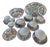 Vintage Large Chinese Famille Rose Medallions Set Salad Bowl, Oval Platter, Tea Cups & Saucers, Mini Sake/Rice Bowls Set - 19 Pieces For Sale