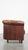 Cognac-Colored Sheep Leather Club Chair For Sale - Image 3 of 13