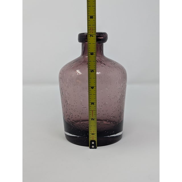 Vintage and Hand Blown Amethyst Glass - 8 Piece Curation Including Blenko and Cambridge Glass For Sale - Image 12 of 18